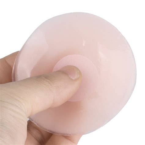 A Pair S M L Reusable Silicone Nipples For Breast Form Crossdresser