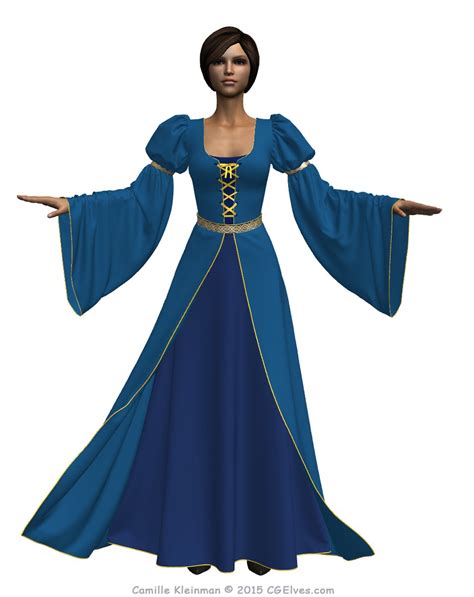 Camille Kleinman - Marvelous Designer Dress: "Juliet Costume"