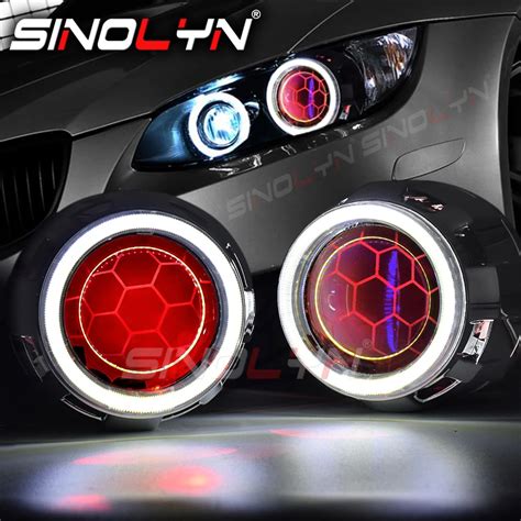 Sinolyn Faros Delanteros Bi Xenon Para Coche Lentes De Ojos De