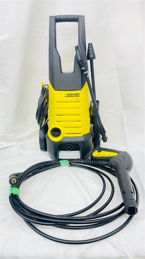 【やや傷や汚れあり】y269 Karcher ケルヒャー 家庭用 高圧洗浄機 K2 360 Ac100v 50hz 60hz 共用 ノズル2本