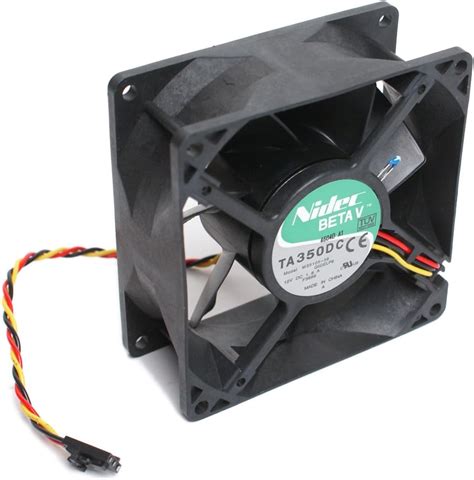 Nidec Beta V 12 V 3 Wire Fan Nidec Beta V Numeri TA350DC M35105 58