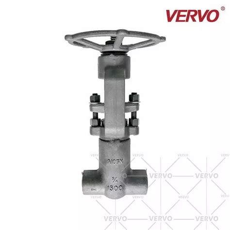 Solid Wedge Gate Valve Astm A105n 34 Inch 1500 Lb Vervo