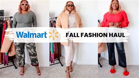 Walmart Fall Fashion Haul Youtube