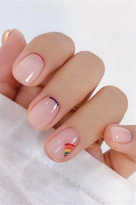 50 Korean Minimalist Nail Art Designs You Can Diy At Home Minimal