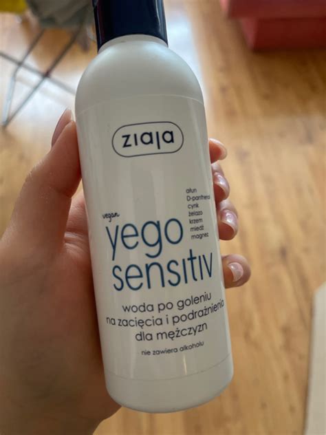 Ziaja Yego Sensitiv lotion après rasage sans alcool 200 ml INCI Beauty