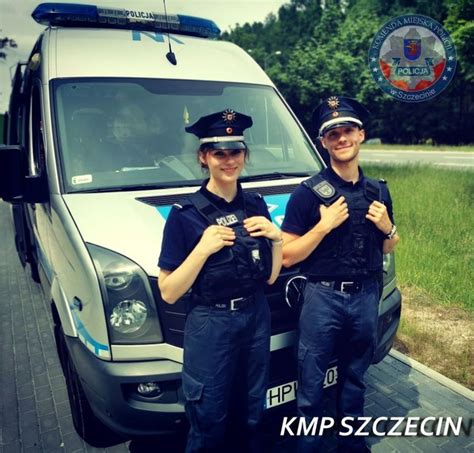 Szczecin Stażyści niemieckiej policji poznają pracę polskich