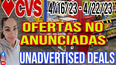 Cvs Ofertas No Anunciadas Unadvertised Deals