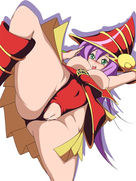 Rule 34 Alternate Hair Color Dark Magician Girl Purple Hair Tagme Yu