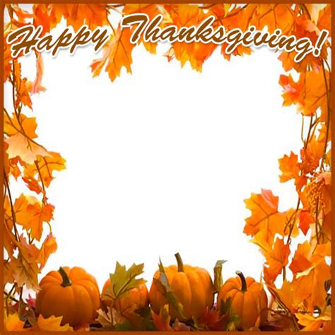 Free Thanksgiving Borders Happy Thanksgiving Border Clip Art