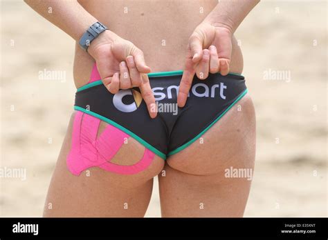 BEACH BUMS ARE VOLLEYBALL COOL Beach Volleyball Bikini Bottom Boost Contestants At The