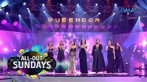 All Out Sundays Divas Of The Queendom May Concert Na Youtube