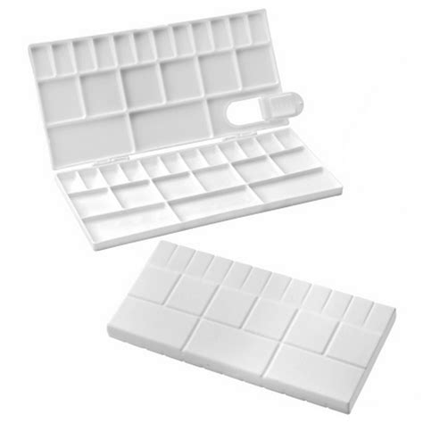 Khyati Colour Mixing Palette Rectangle Box Shape 26x265x2 Cm