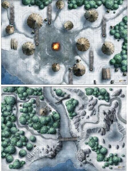 Dungeons Dragons Icewind Dale Rime Of The Frostmaiden Encounter Map Set