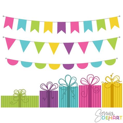 Birthday Banners Cliparts - Free Printable Banner Clipart for Birthdays