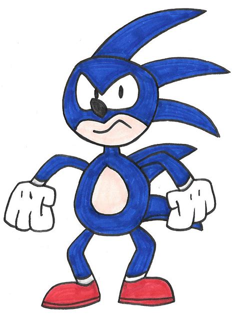 Sanic By Genie Dragon On Deviantart