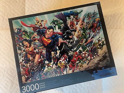 Aquarius DC Comics Puzzle Cast 3000 Piece Puzzle UNOPENED SEALED EBay