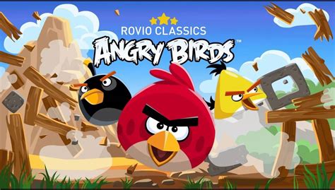 Культовая классика мобильных игр Оригинальная Angry Birds возвращается