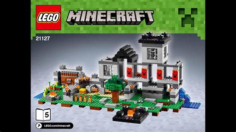 Lego Minecraft The Fortress Building Kit Set Piece