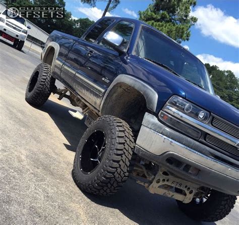 Wheel Offset Chevrolet Silverado Super Aggressive Lifted