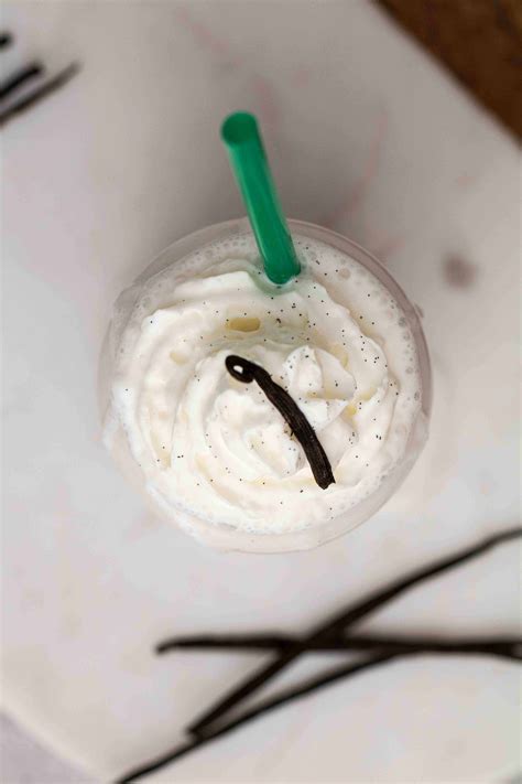 Vanilla Bean Frappuccino Recipe No Ice Cream Dandk Organizer