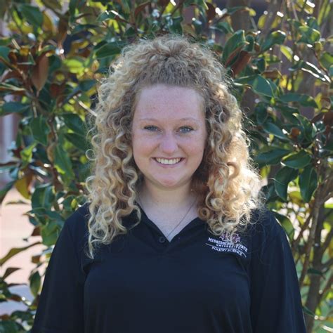 Samantha Plocher Graduate Research Assistant Mississippi State