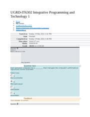 Integrative Programming And Technology Prelim Q Docx Ugrd