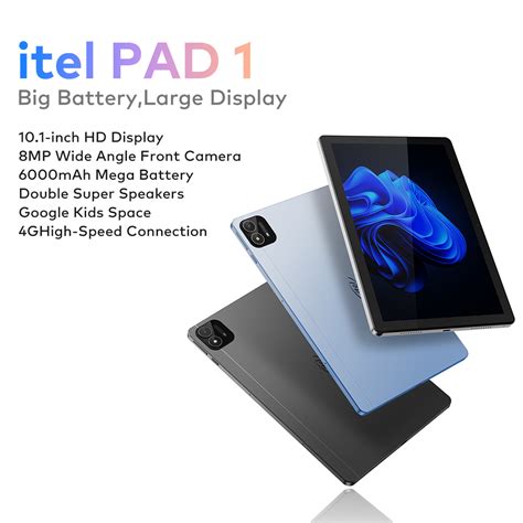 Itel Pad 1 4gb128gb 6000mah 101inches Shopee Philippines