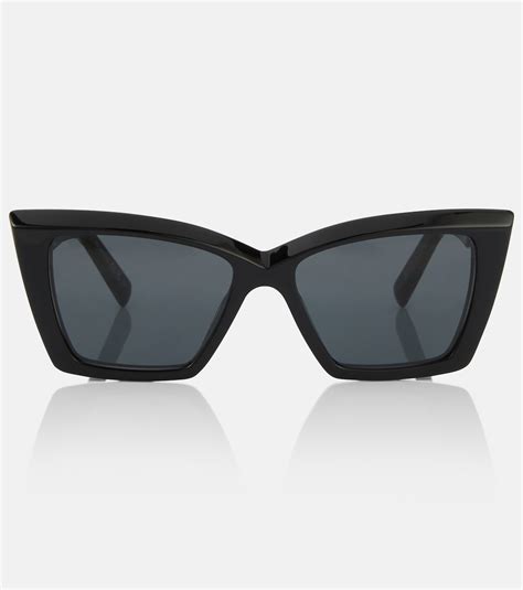 Cat Eye Sonnenbrille Sl 657 In Schwarz Saint Laurent Mytheresa