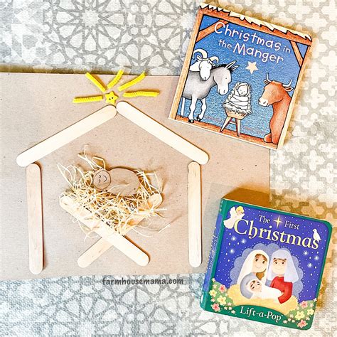 Nativity Craft For Kids Nativity Craft For Toddlers Nativity Craft For