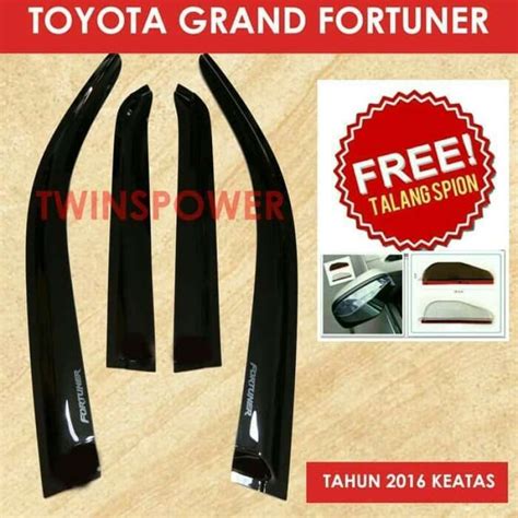 Jual Talang Air Mobil Toyota All New Fortuner Original Di