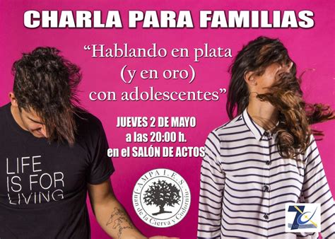 Charla Para Familias Ies Juan De La Cierva Y Codorniu