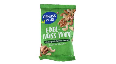 Rossmann Genuss Plus Edel Nuss Mix Lebensmittelklarheit