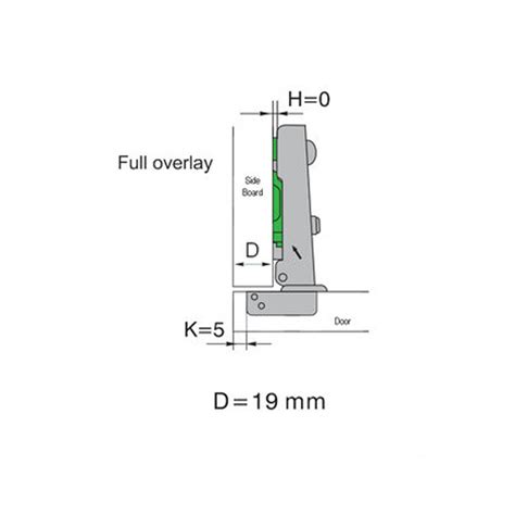 Pivot Pro C Hinge Soft Close Full Overlay Screw On Install