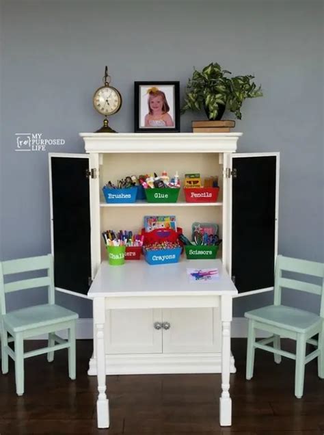 Repurposed Armoire Ideas Furniture Makeovers You Need To See