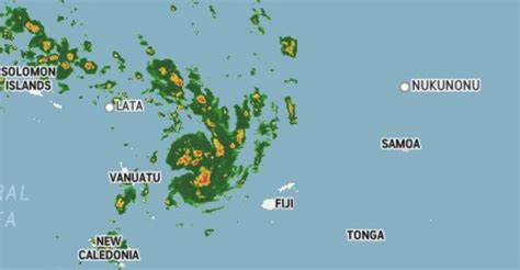 Tropical Cyclone Yasa Between Fiji and Vanuatu - Samoa Global News