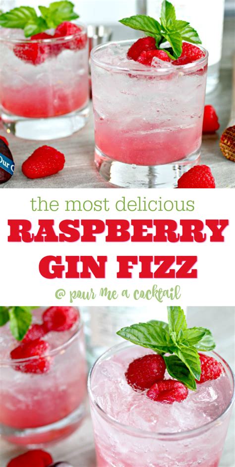 Raspberry Gin Fizz A Berry Delight