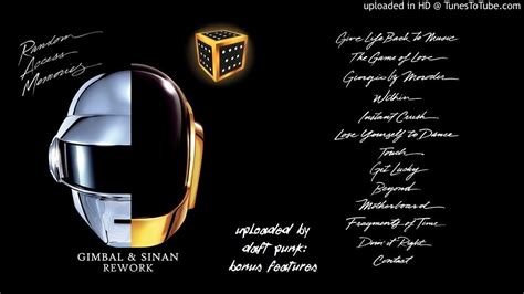 Daft Punk Give Life Back To Music Gimbal And Sinan Rework Youtube