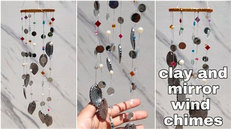 How To Make Wind Chimes From Clay And Mirror Diy Wind Chimes Out Of