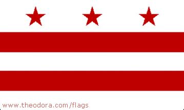 District of Columbia Flags geographic.org District of Columbia's Flag