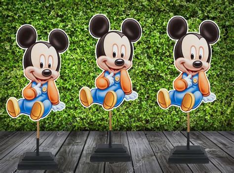 Mickey Mouse Cutouts For Centerpieces