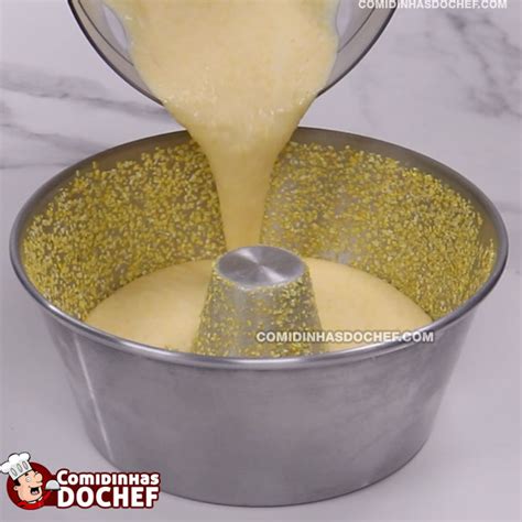 Bolo De Cuscuz De Liquidificador Comidinhas Do Chef