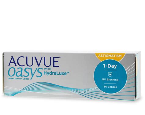 Acuvue Oasys Day With Hydraluxe For Astigmatism Lenson