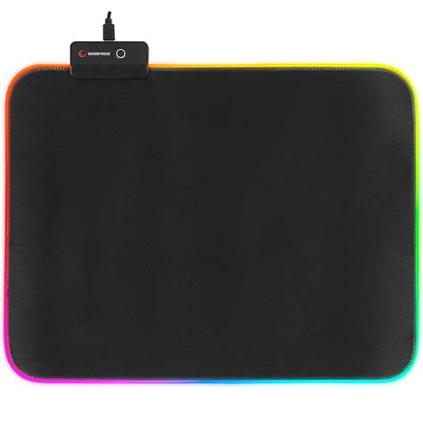 Rampage Mp Siyah Mm Rgb Ledli Gaming Mouse Pad Segment Destek