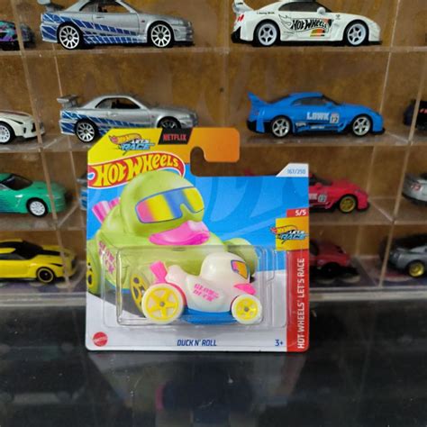 Hot Wheels Duck N Roll New Case GITD Shopee Malaysia