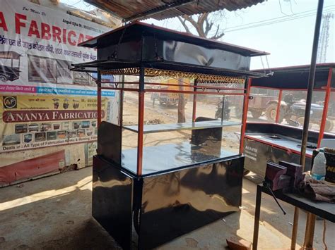 Red Mild Steel Fast Food Stall Vehicle Model 4 Wheels At ₹ 37000 In Palwal