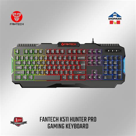 Fantech K Hunter Pro Backlit Pro Gaming Keyboard Shopee Philippines