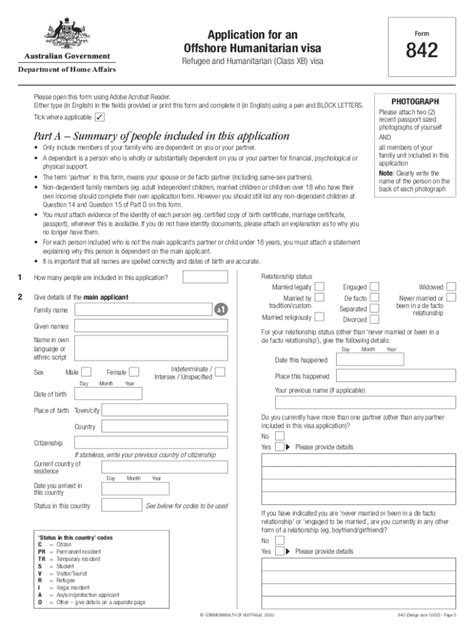 Fillable Online 842 Form Fill And Sign Printable Template Onlineus Fax Email Print Pdffiller