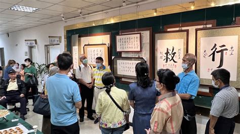 「銀絲墨舞 卓雲九三書法展」 63中市大里地所展出 台中時報 Taichungtimes