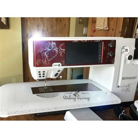 Bernina 830 Limited Edition Embroidery And Sewing Machine Custom