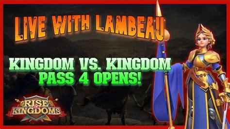 King Of The Nile Kvk Pass Opens Rise Of Kingdoms Youtube